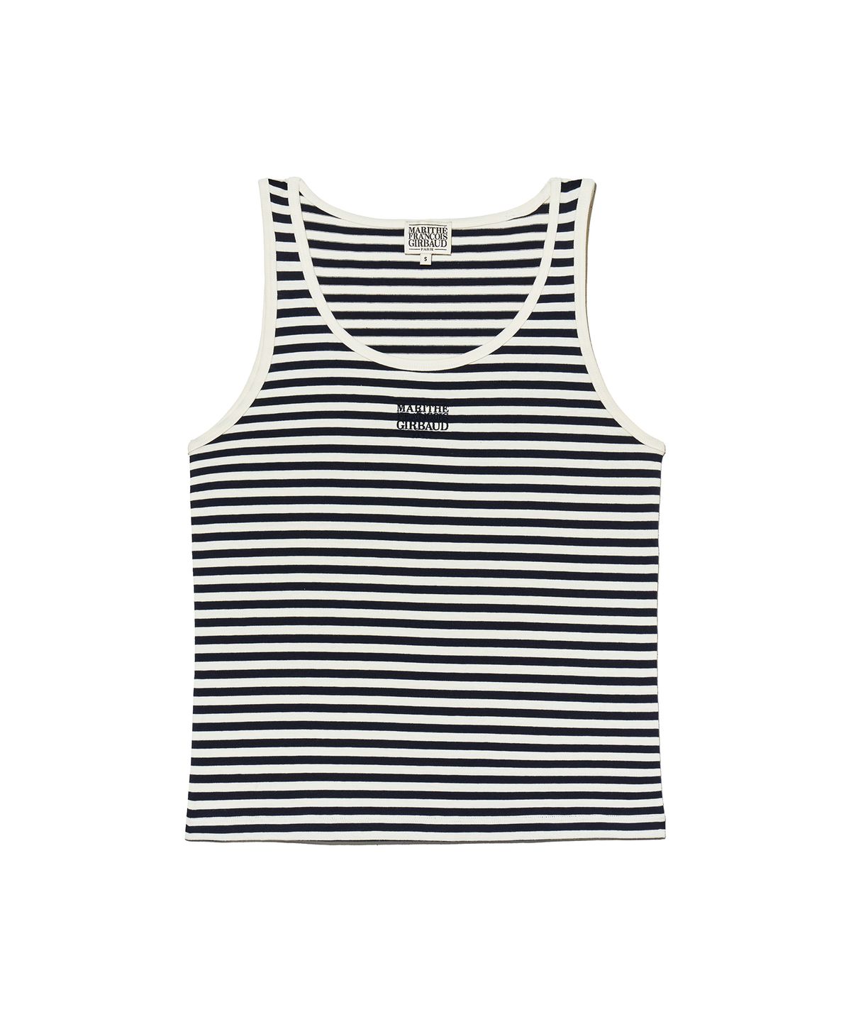 마리떼 프랑소와 저버(MARITHÉ + FRANҪOIS GIRBAUD) W CLASSIC LOGO SLEEVELESS ivory