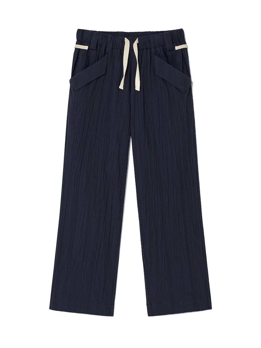 【GLOWNY】24SS★ DARLING POCKET STRAP PANTS (S,M) MUSINSA | GLOWNY DARLING POCKET STRAP PANTS (NAVY)