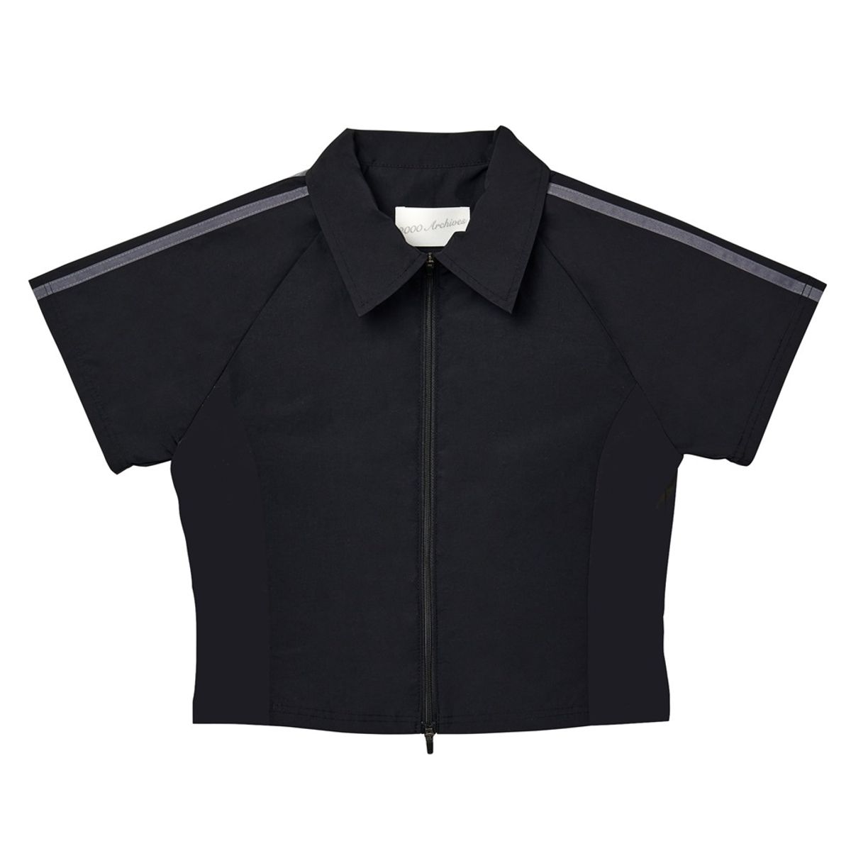 2000아카이브스(2000ARCHIVES) SPORTS POLO TOP (BLACK)
