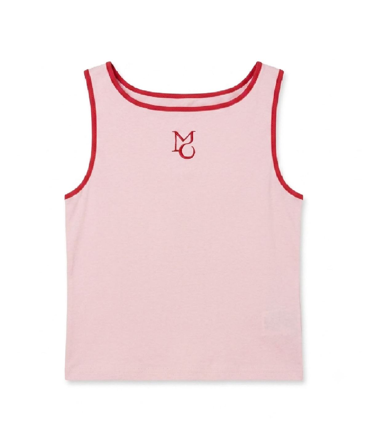 무아르모아(MOIREMOA) MO Two-Way Sleeveless Top-Pink