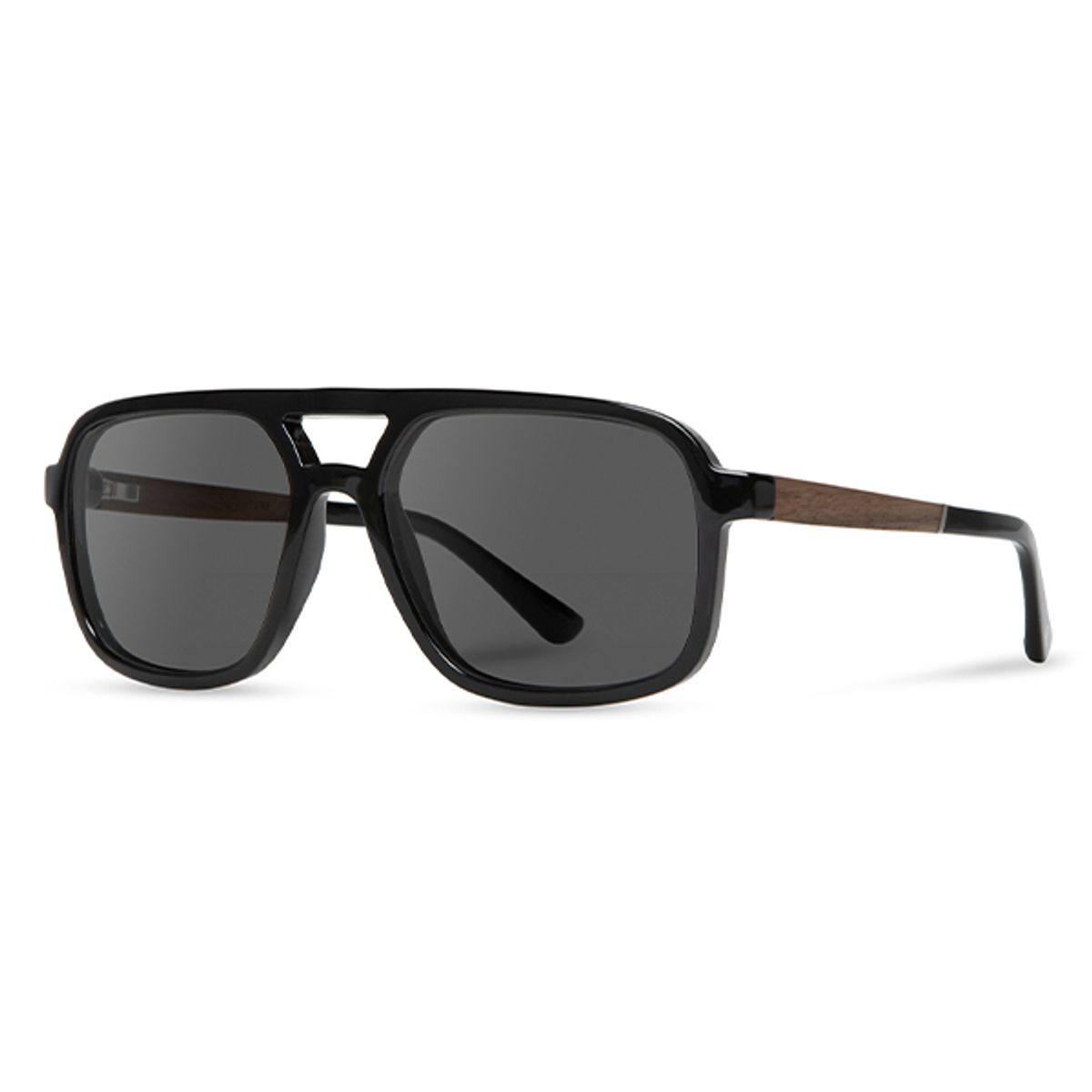 캠프(CAMPEYEWEAR) 글래시어 블랙 월넛 HD+편광 그레이 렌즈
