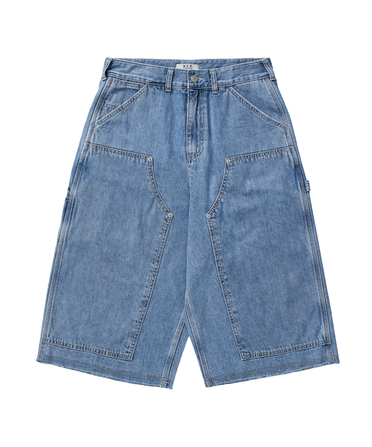 엔와이피(N.Y.P) Mechanic Indigo Denim 3/4 pants