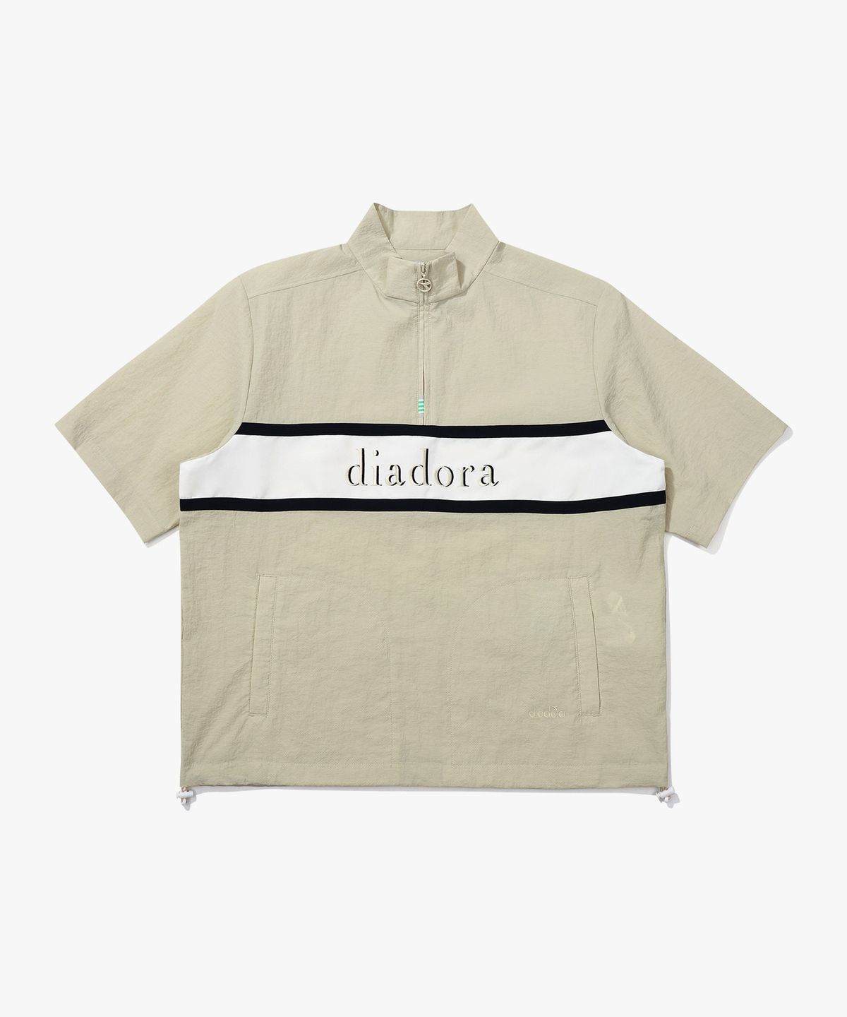 디아도라(diadora) 몬텔로 벤토 반팔 아노락 BEIGE