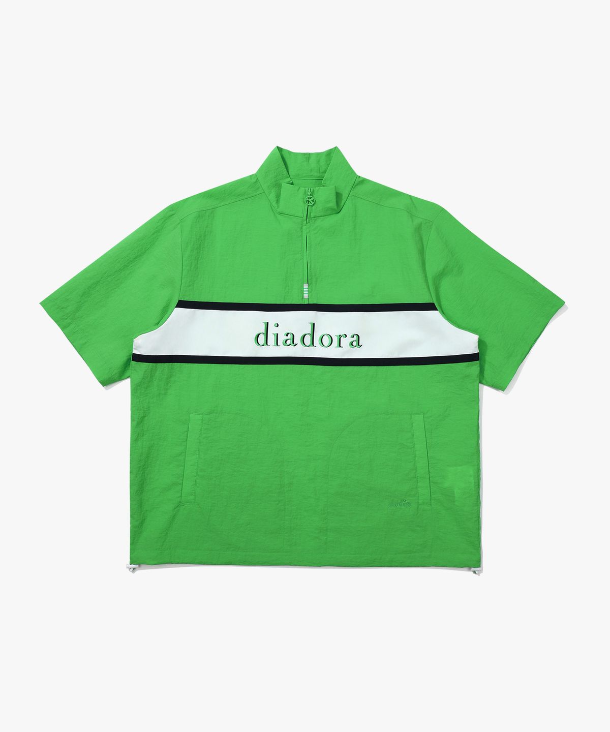 디아도라(diadora) 몬텔로 벤토 반팔 아노락 GREEN