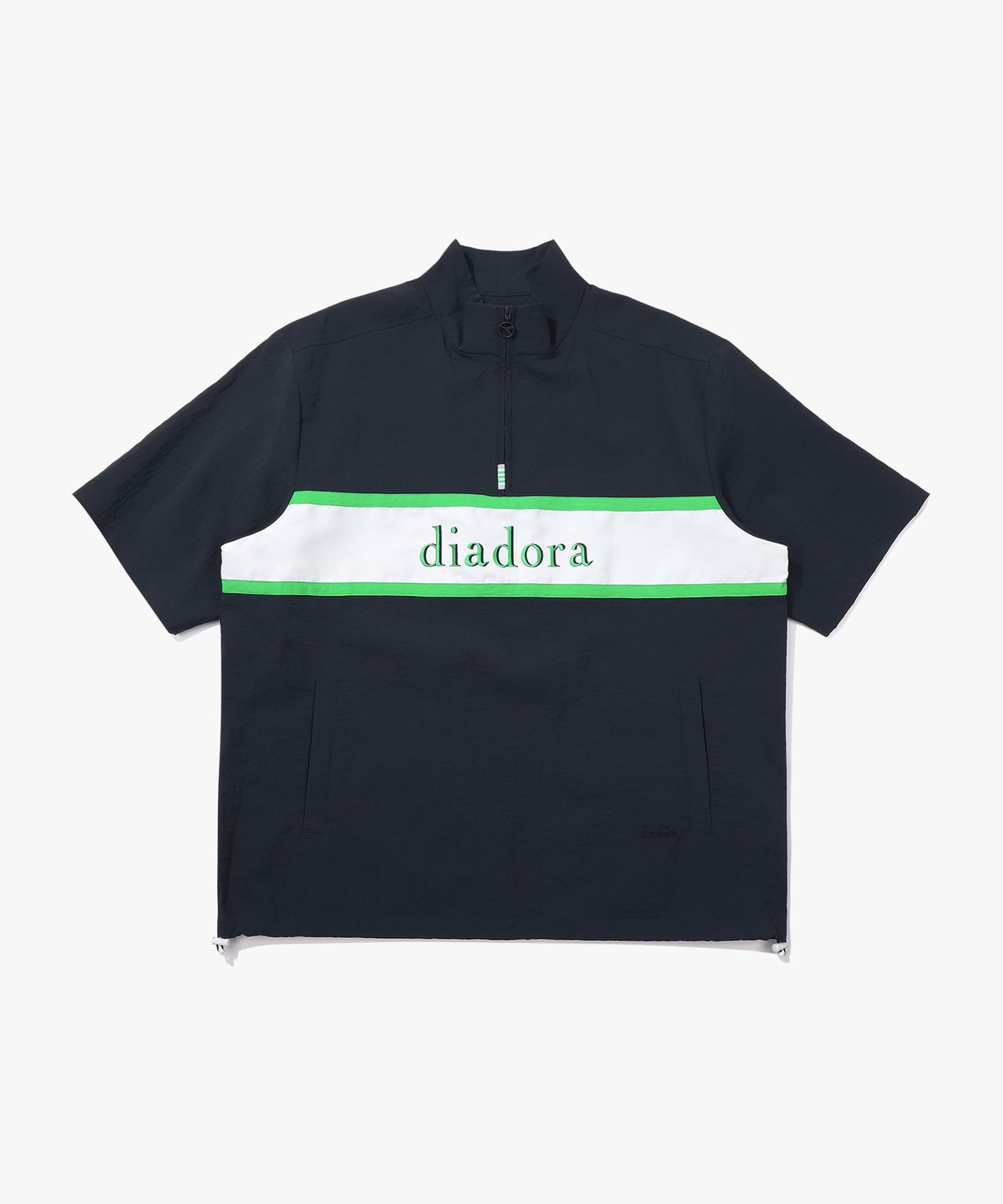 디아도라(diadora) 몬텔로 벤토 반팔 아노락 NAVY