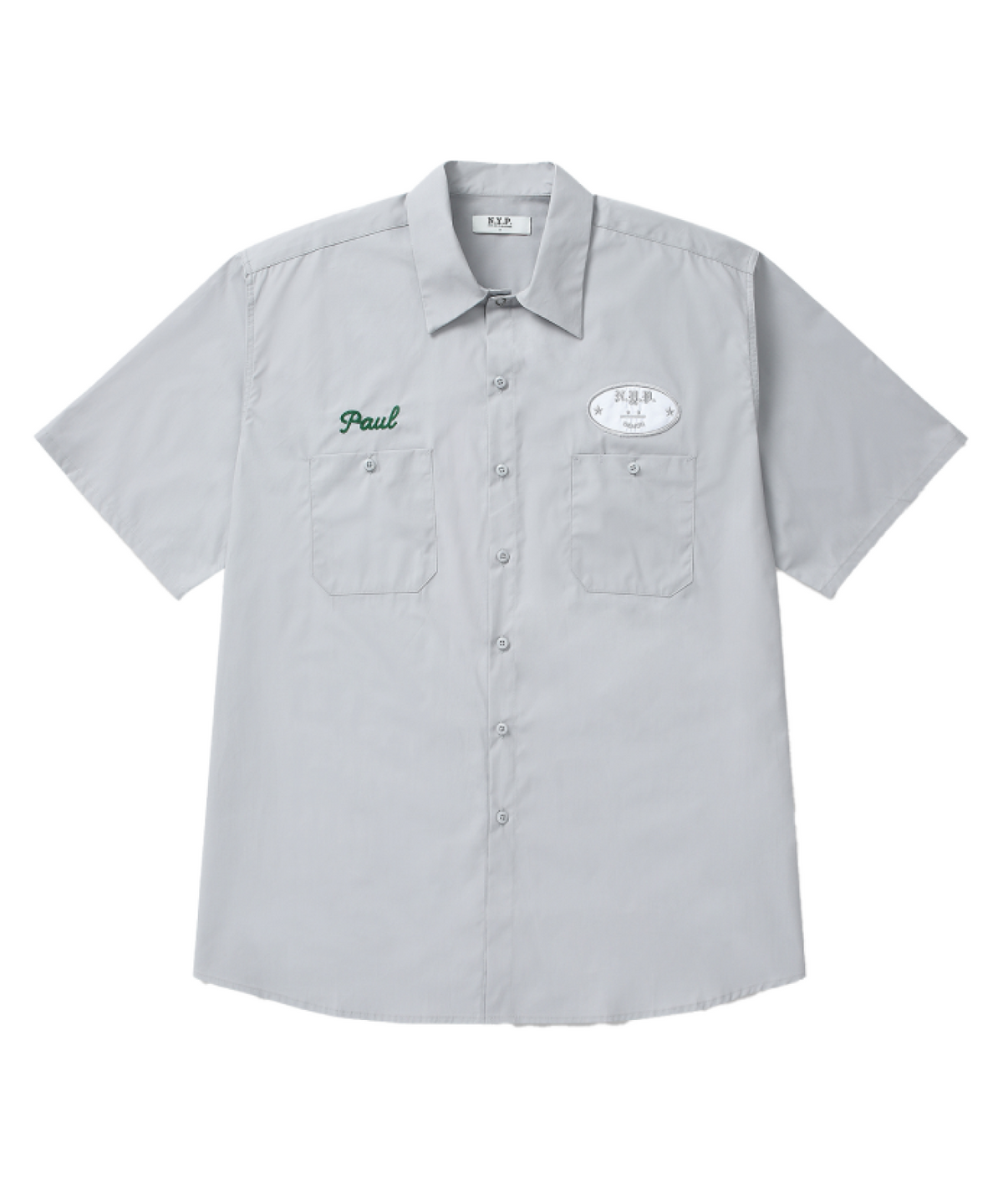 엔와이피(N.Y.P) Demon Skater Shirt (silver)