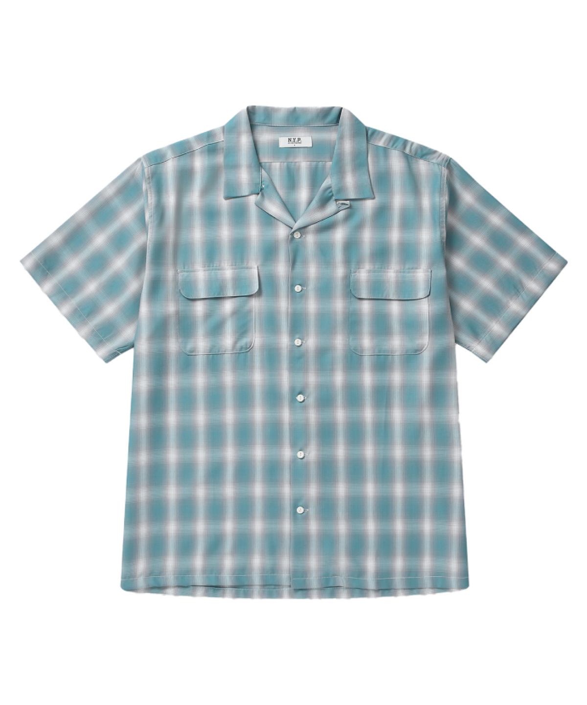 엔와이피(N.Y.P) Ombre Camp Shirt (sapphire blue)