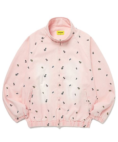 WKNDRS ■ FLORAL DENIM JACKET MUSINSA公式 | WKNDRS FLORAL DENIM JACKET (L.PINK)