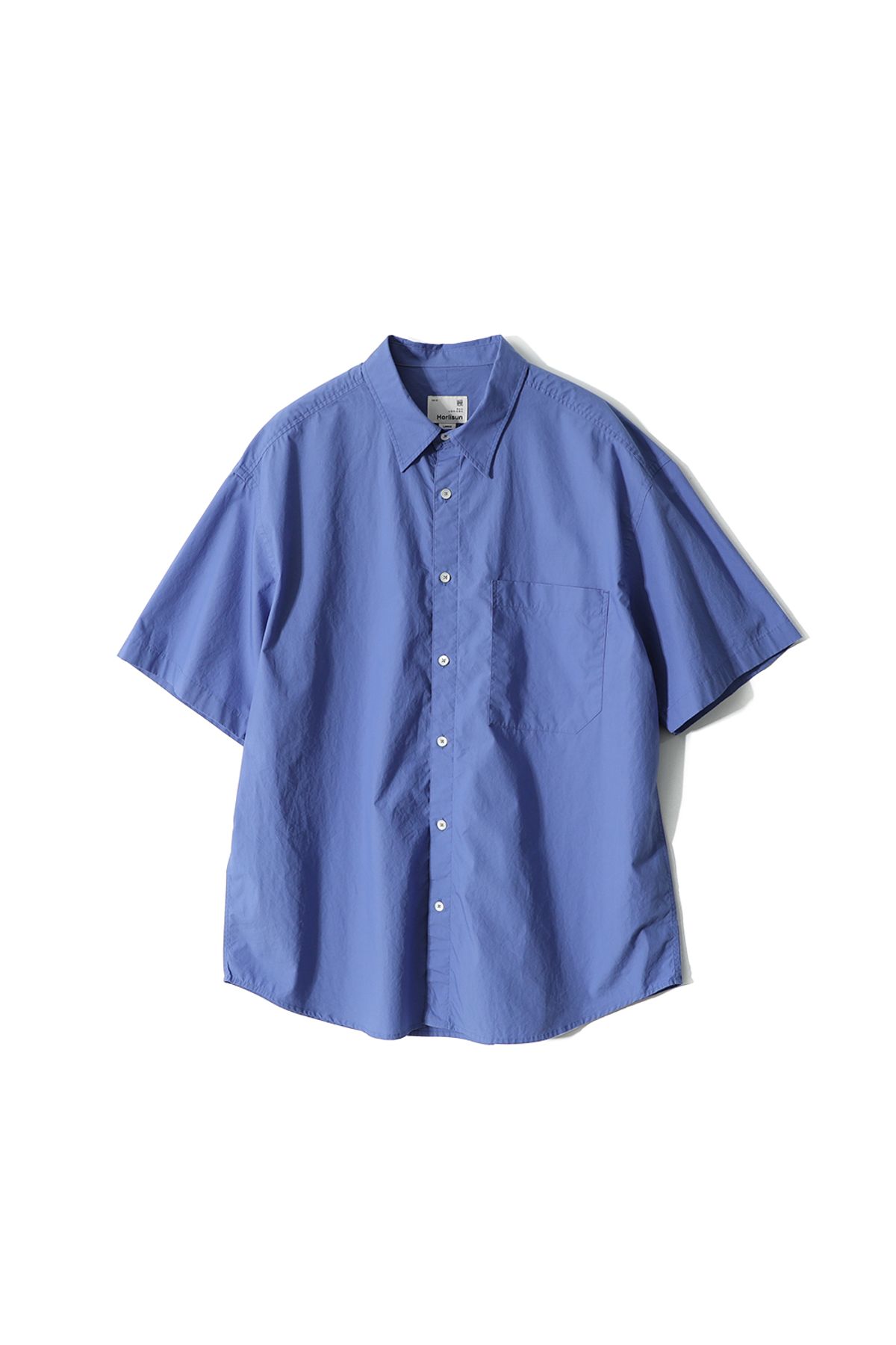 홀리선(HORLISUN) Poole Silky Typewriter Shirt Clear Sky