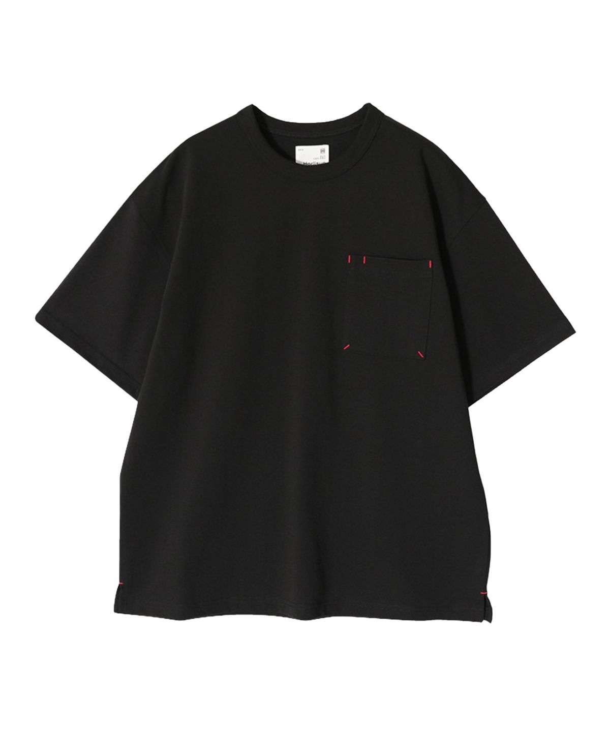 홀리선(HORLISUN) Lawrence Short Sleeve T-shirt Black