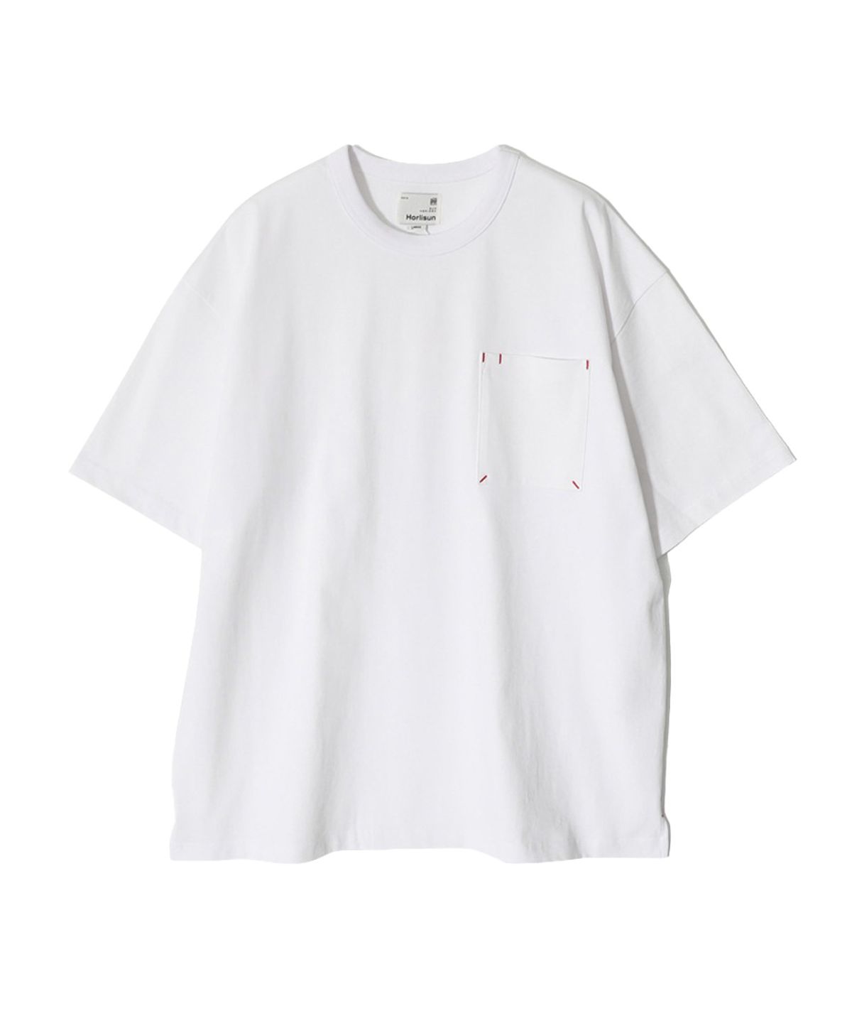 홀리선(HORLISUN) Lawrence Short Sleeve T-shirt White