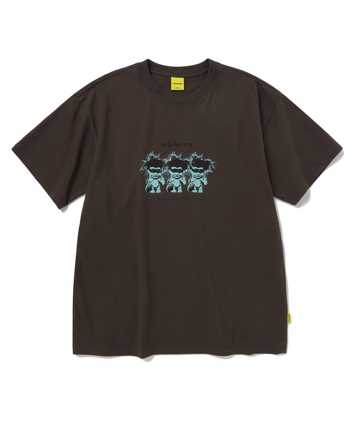 위캔더스(WKNDRS) THIEVES T-SHIRT (BROWN)