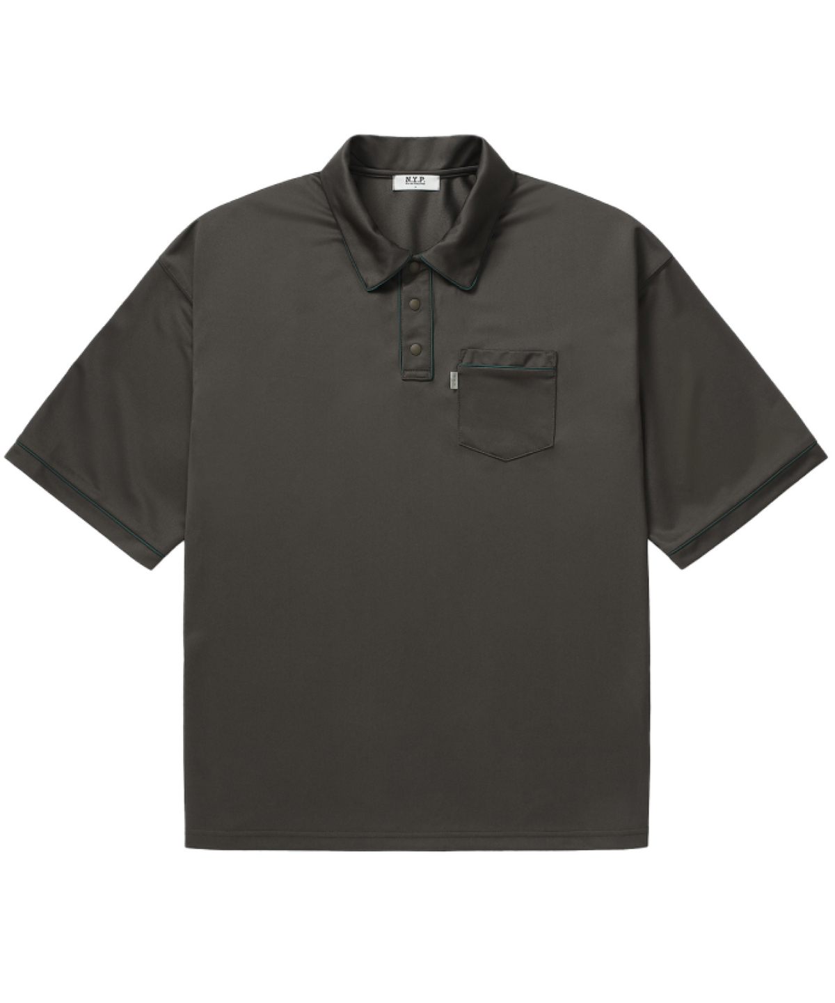 엔와이피(N.Y.P) Goofy Skater Boy Polo Shirt (brown)