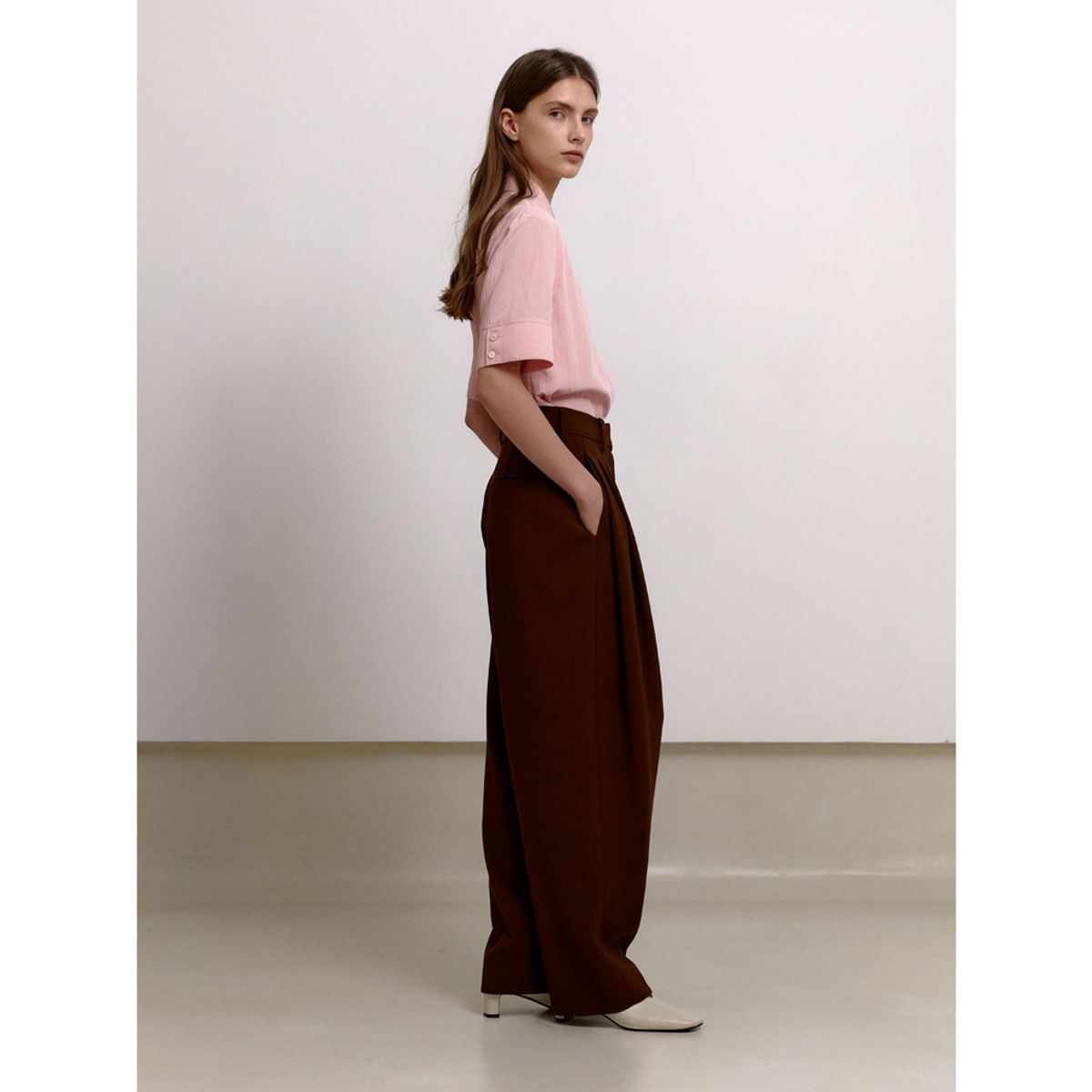 퍼블리카엑스(PUBLICKA X) MAGNUS PANTS CINNAMON BROWN