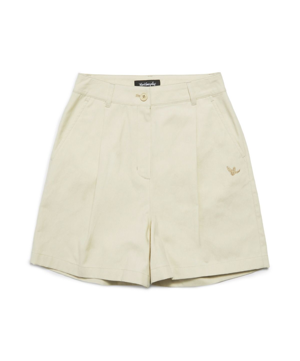 마크곤잘레스(MARK GONZALES) WOMENS ONETUCK CHINO SHORT - L/BEIGE