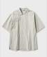 네츄럴 링클 하프 슬리브 셔츠_LIGHT BEIGE
