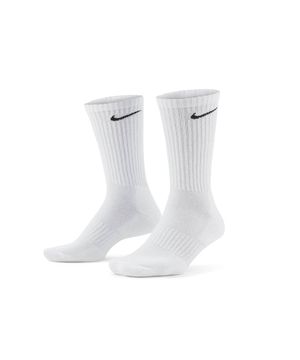 에브리데이 쿠션 트레이닝 크루 삭스(3켤레) - 화이트:블랙 / SX7664-100