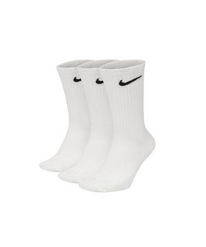 에브리데이 라이트웨이트 트레이닝 크루 삭스(3켤레) - 화이트:블랙 / SX7676-100