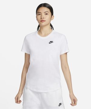 스포츠웨어 클럽 에센셜 티셔츠 W - 화이트:블랙 / DX7903-100