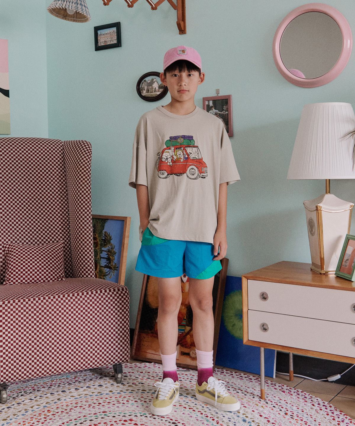 프리제(FRISE) 트립티_올리브베이지_키즈