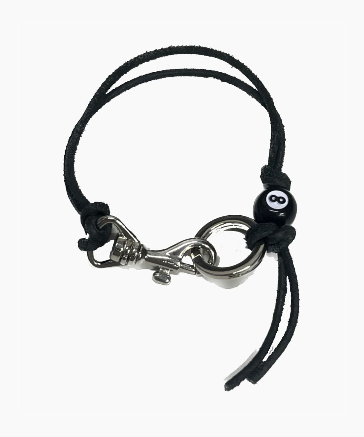 셉텐벌5(SEPTEMBER5) Vintage leather 8ball bracelet
