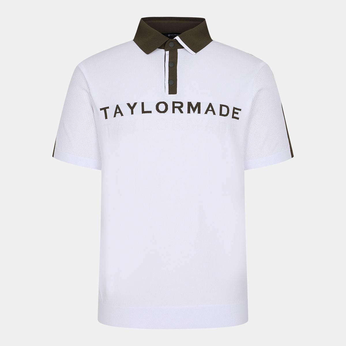 테일러메이드 어패럴(TAYLORMADE APPAREL) 남성 니트 하이브리드 반팔 티셔츠 T8031TN2148-816