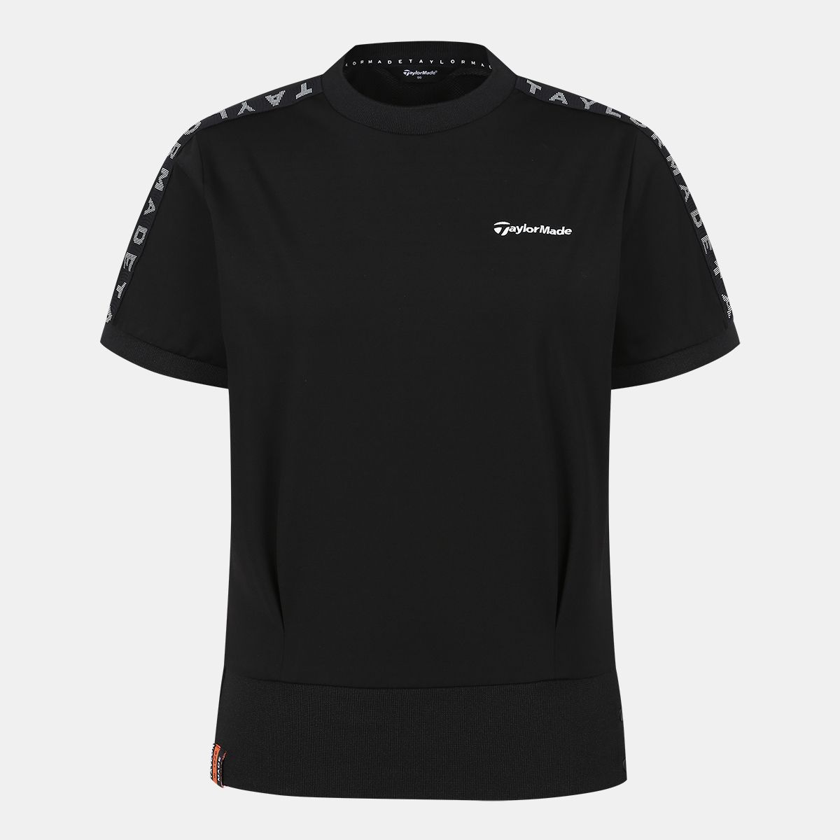 테일러메이드 어패럴(TAYLORMADE APPAREL) 여성 우븐 패치 반팔 티셔츠 TTN-61HG42-199