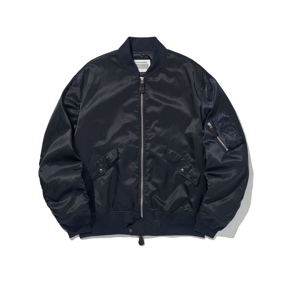 히즈핸더(HISHANDER) L-2B FLIGHT JACKET [Navy]