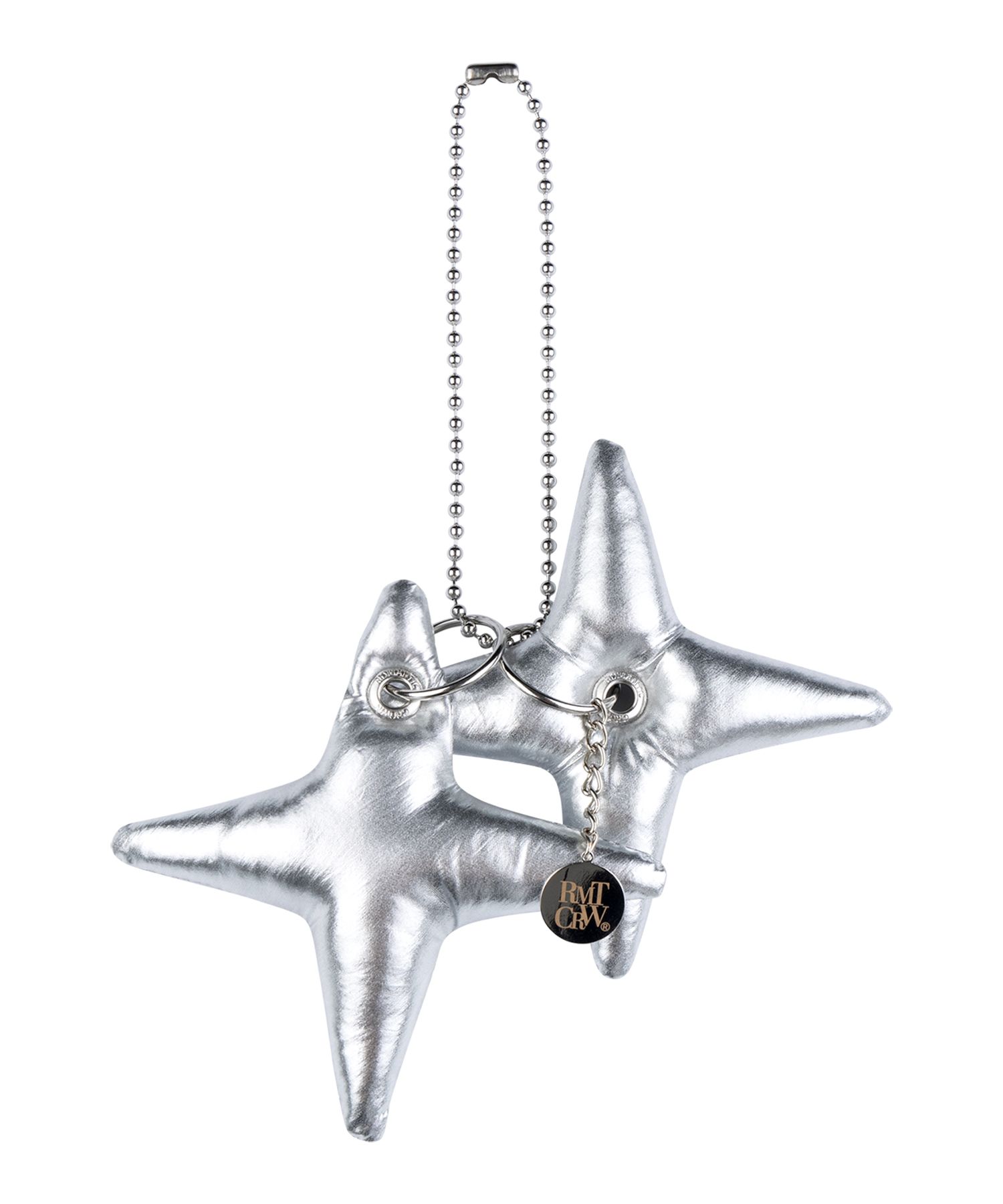 MUSINSA | ROMANTIC CROWN Shining Keyring_Silver