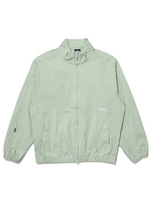 스탠넥 웜업 자켓 (그린)