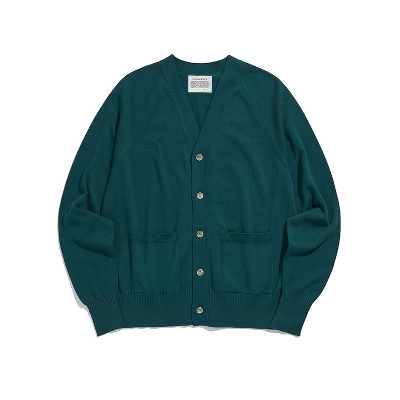 WHOLEGARMENT CARDIGAN [Blue Green]