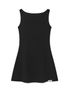 GIRLFRIEND SLEEVELESS MINI DRESS (BLACK)