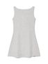 GIRLFRIEND SLEEVELESS MINI DRESS (GRAY)