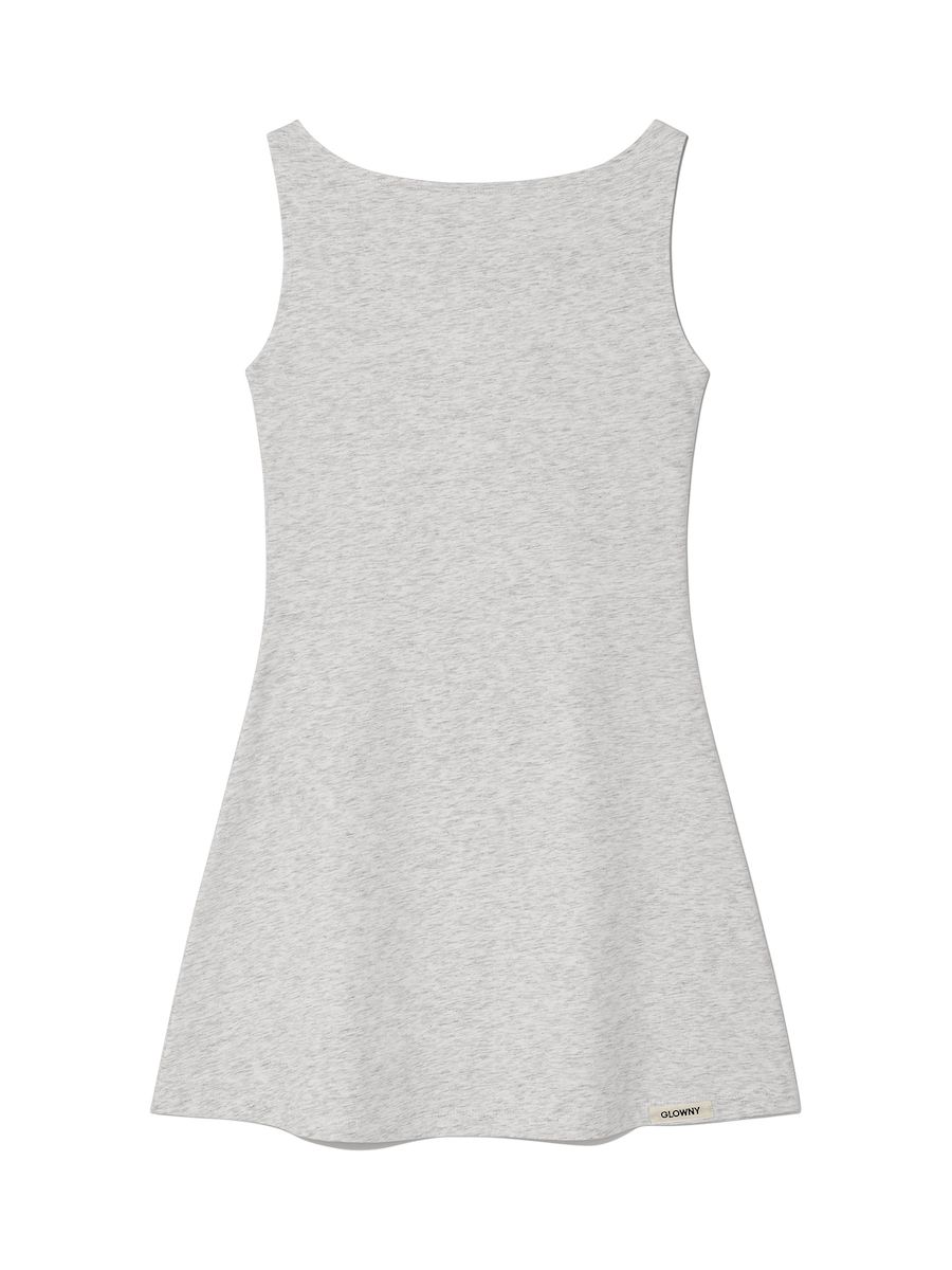 【代引き不可】 GLOWNY | MUSINSA GIRLFRIEND (GRAY) DRESS MINI SLEEVELESS ワンピース