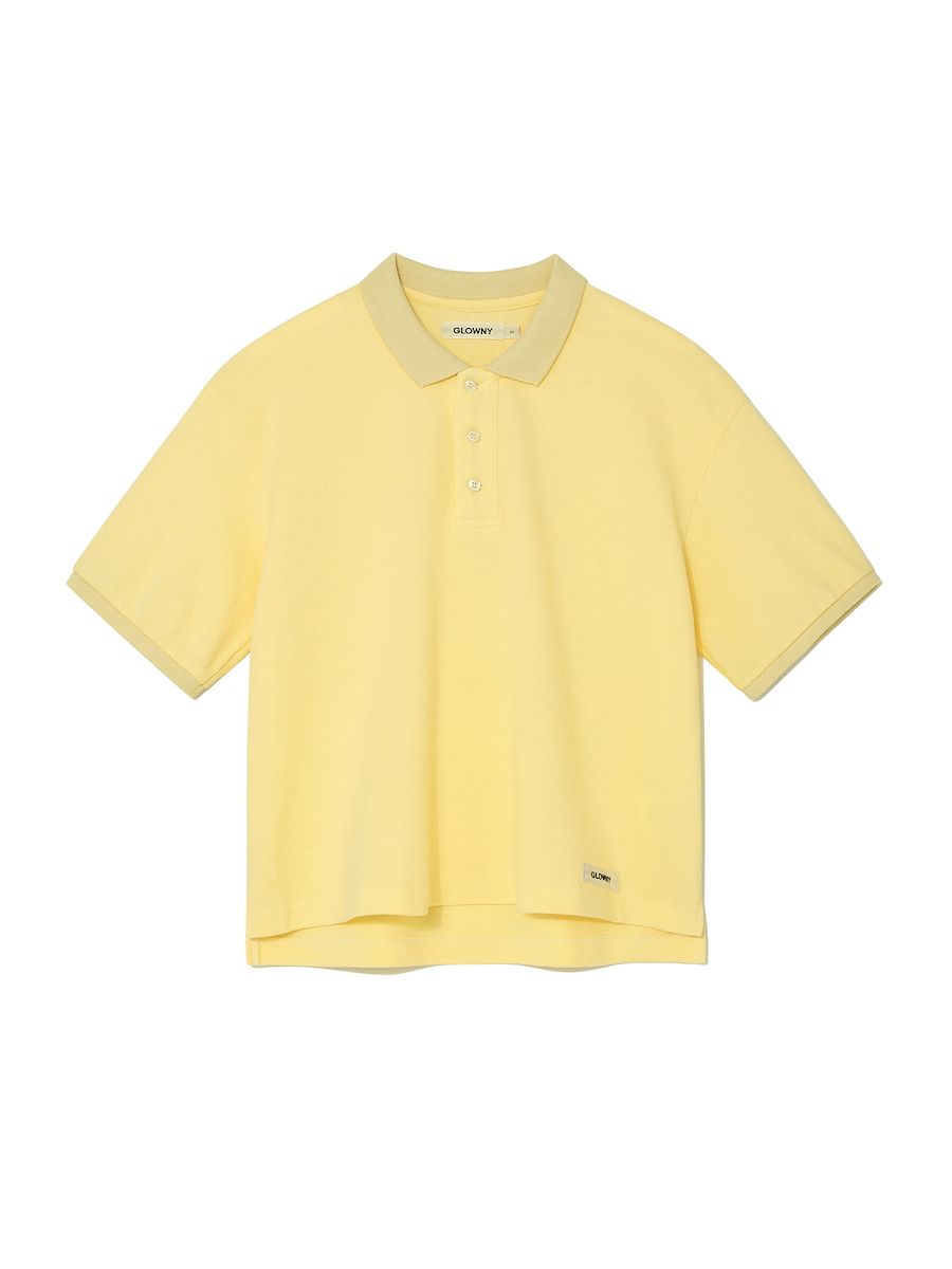 ★2024SS新作★glowny★HERITAGE POLO SHIRT MUSINSA | GLOWNY HERITAGE POLO SHIRT (NAVY)