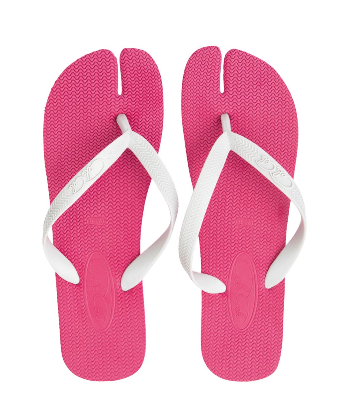 꼴레꼴레(COLECOLE) TABI WAVE (WHITE/ROSE)
