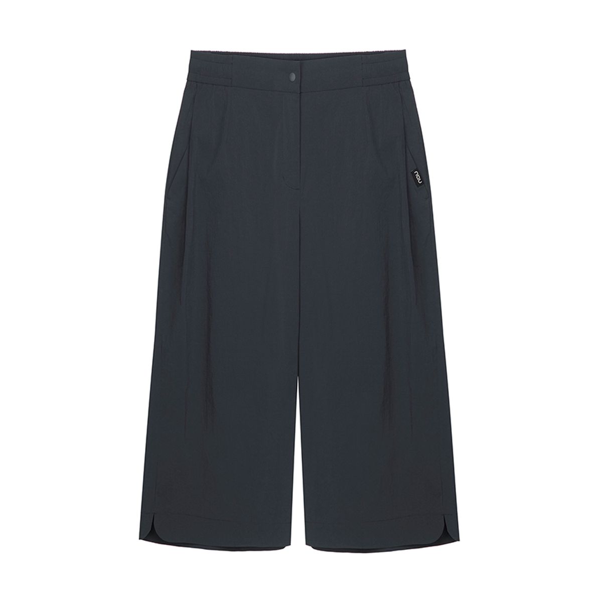 나우(nau) W 워케이션 와이드팬츠 Dark Gray