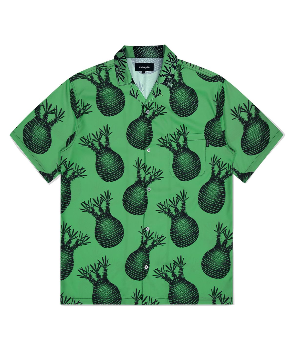 마하그리드(MAHAGRID) GRACILIUS S/S SHIRT GREEN(MG2EMMW360B)