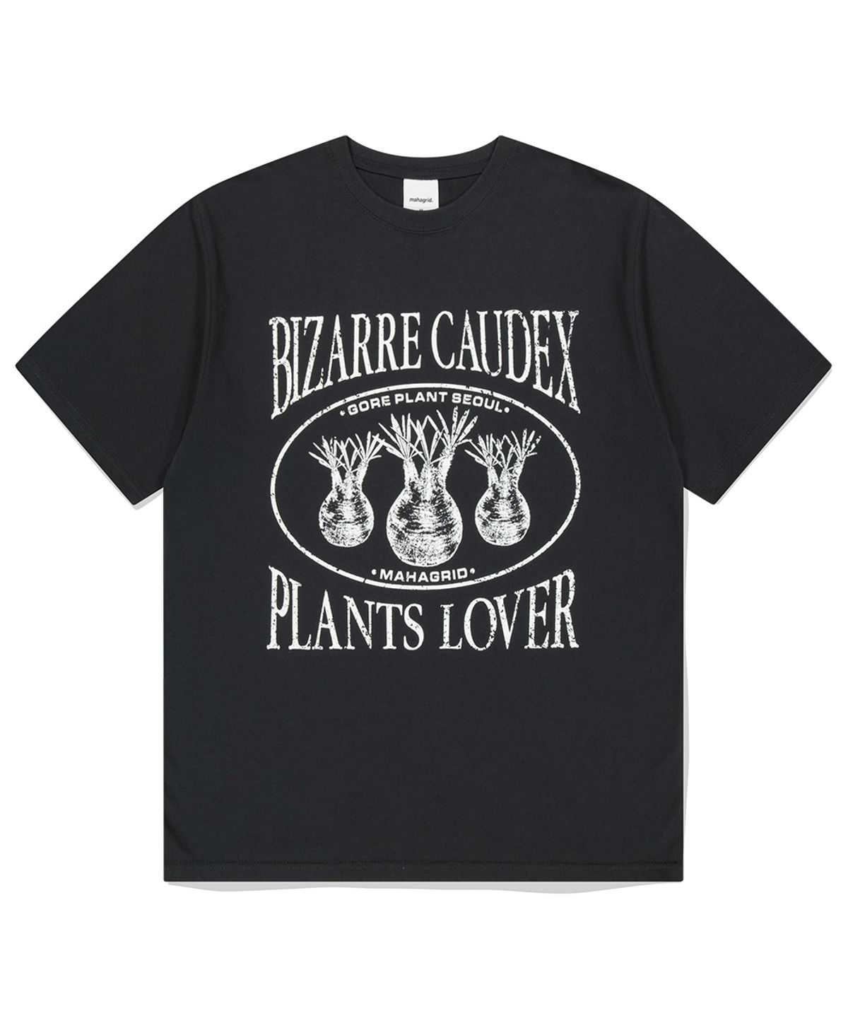 마하그리드(MAHAGRID) CAUDEX LOVER TEE BLACK(MG2EMMT500B)