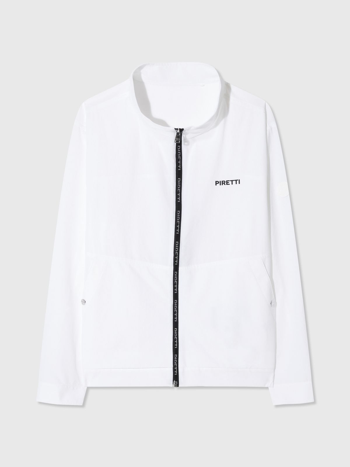 피레티(PIRETTI) 엘리트 메쉬 풀집업 자켓 M_White