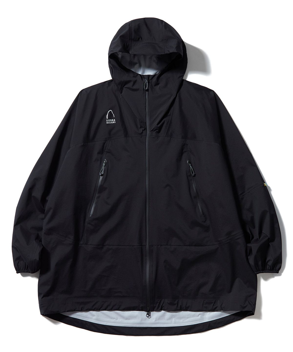 시에라디자인(SIERRA DESIGNS) 그랜드마더십(GRAND MOTHERSHIP) 3레이어 판초자켓 BLACK CHARCOAL