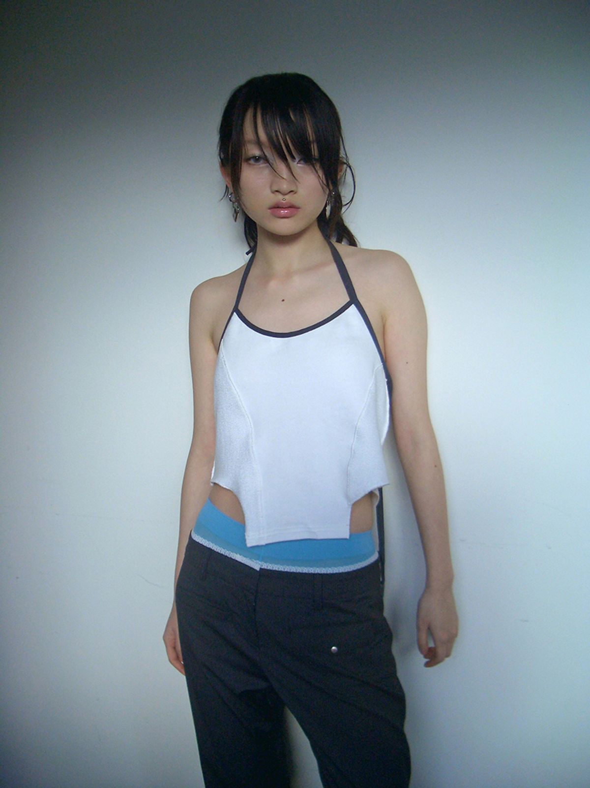 데어드(DARED) ASYMMETRIC STRAP BIKINI SLEEVELESS IN ECRU