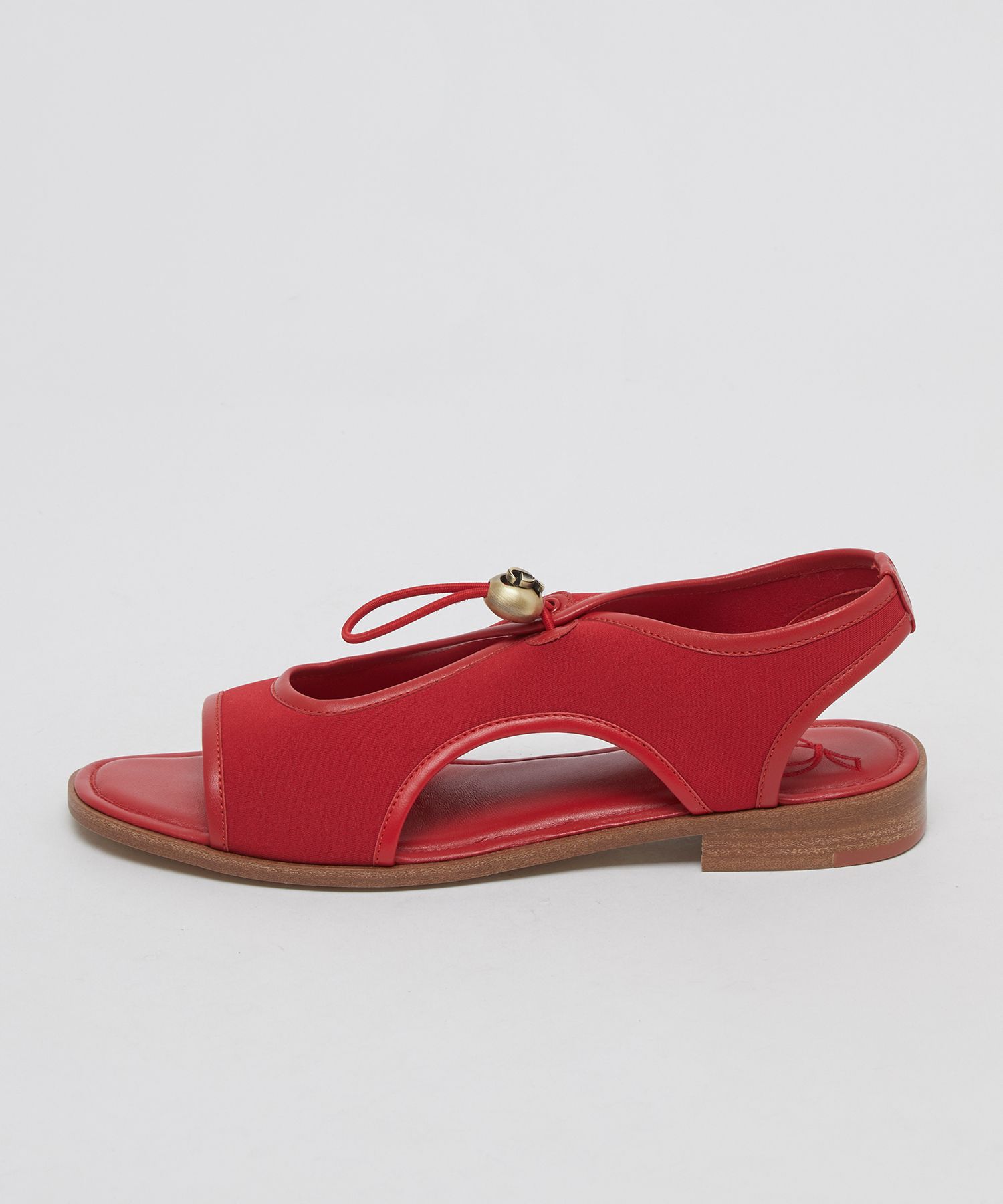 Archivepke ■ Luv bow sandal MUSINSA | Archivépke Luv bow sandal(Red clay)_OK2AM24004RED