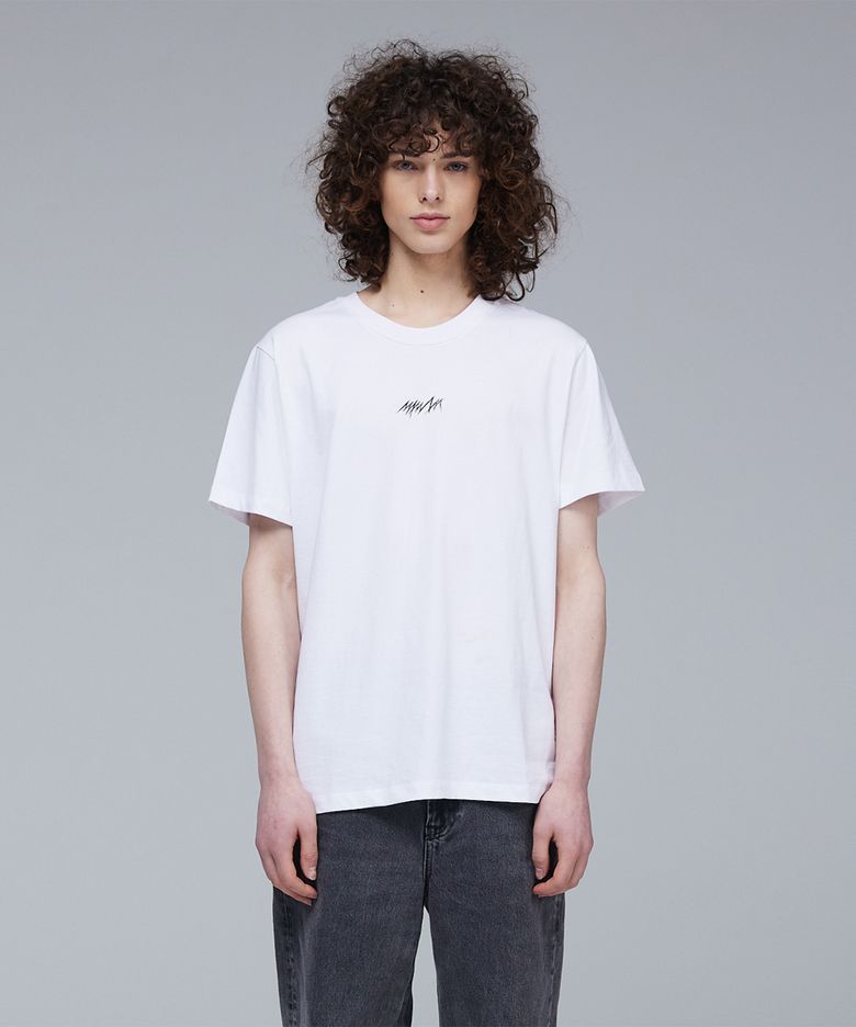 [ESSENTIAL] Signature rain drop logo T-shirt