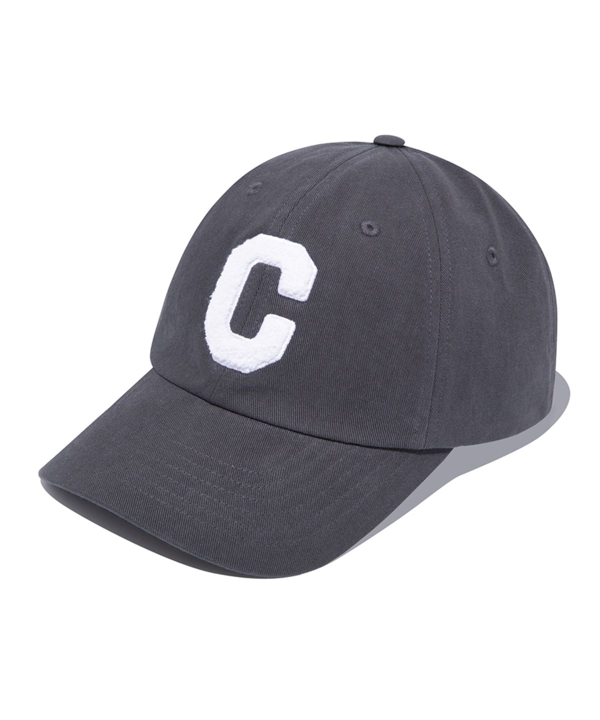 커버낫(COVERNAT) [스탠다드 핏] C 로고 B.B 캡 차콜