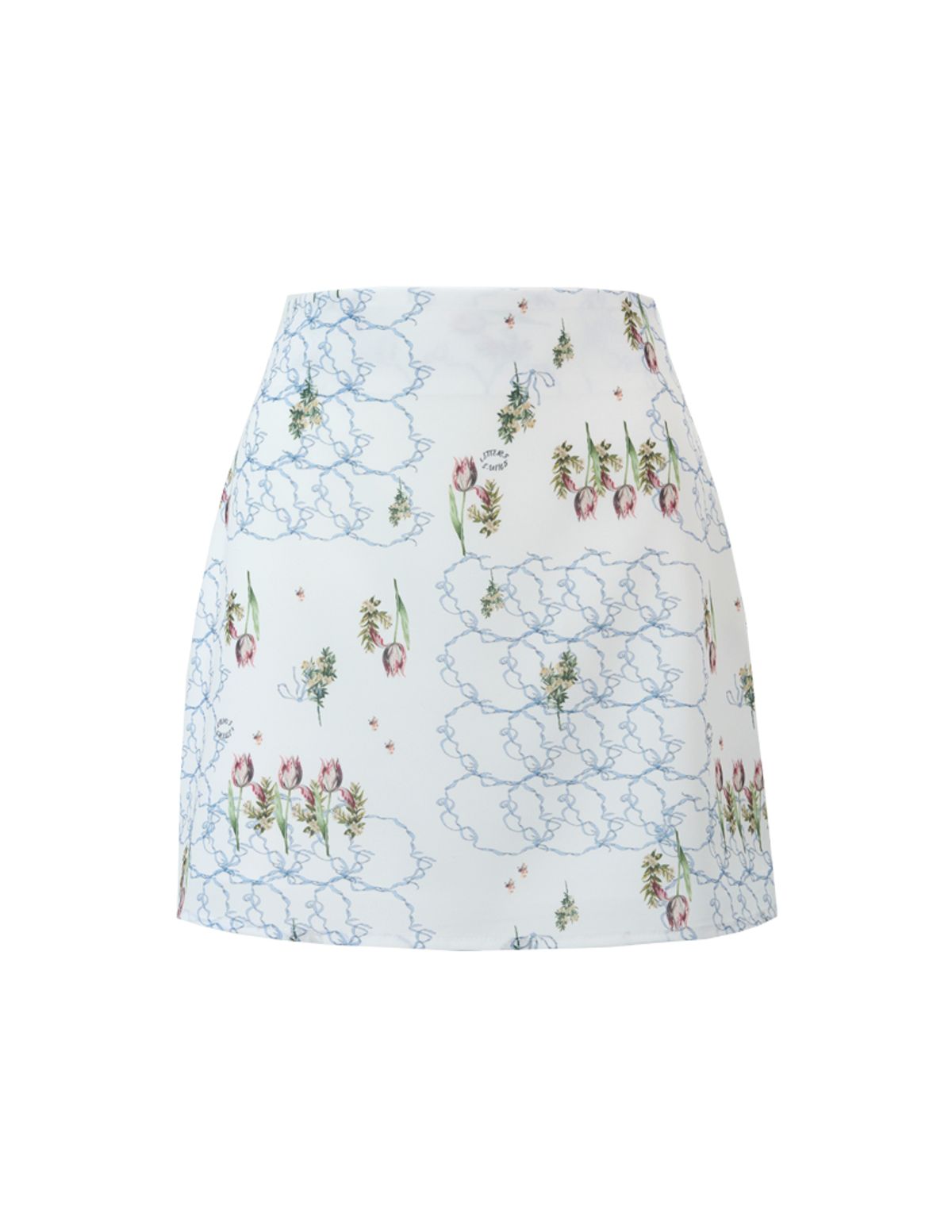 신스레터스(SHINS LETTERS) Ribbon Tulip Skirt