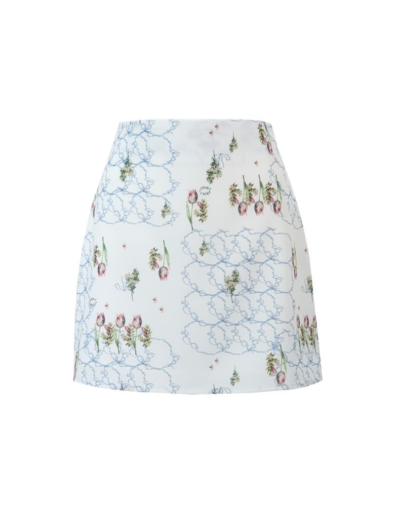 Ribbon Tulip Skirt