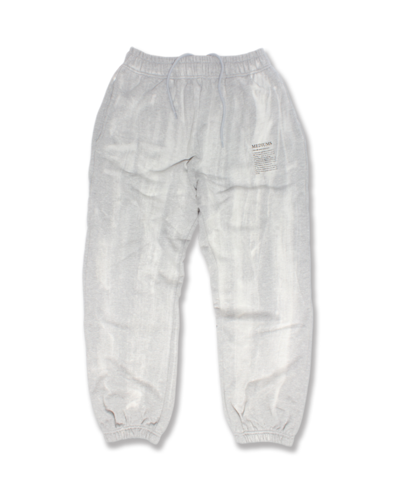 Brush Dyed Sweatpants - Gray (브러쉬 다이 스웨트 팬츠)