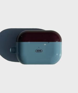 [에어팟 케이스] 108 GHOST BLUE_CHOCO CAP (glossy-hard)