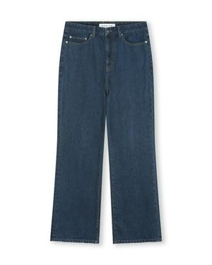 [비슬로우X패션약국]SEMI BOOTSCUT DENIM PANTS BLUE